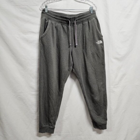 The North Fac Men Sweatpants Size L Gray - Picture 1 of 11